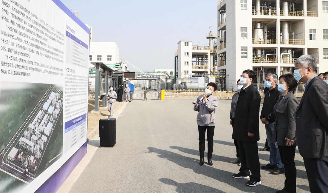 市领导调研推进重大产业项目建设