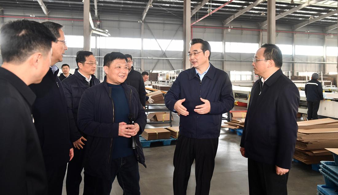 市领导调研推进淮安高新区改革工作