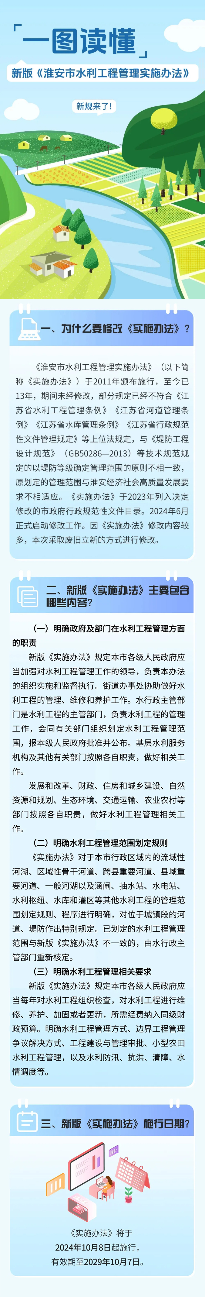 一图读懂新版《淮安市水利工程管理实施办法》.jpg