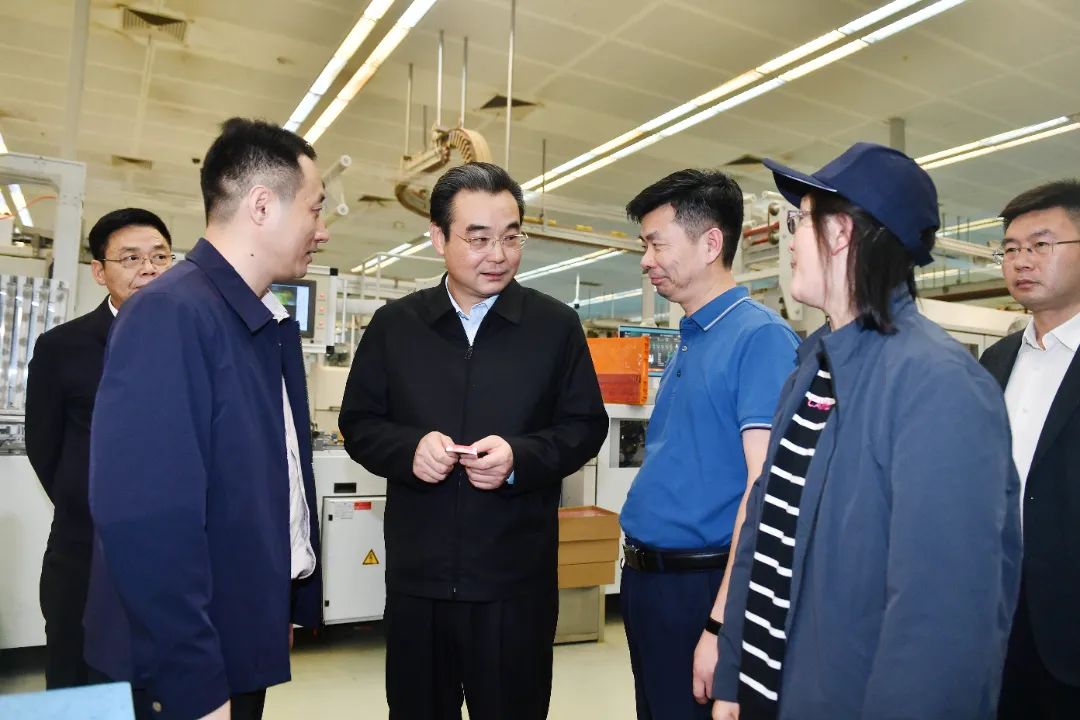 市领导调研重点企业和重大项目建设工作