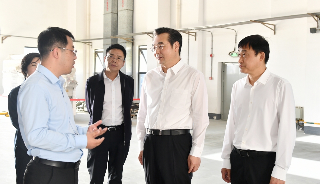 市领导到淮安工业园区调研安全生产工作