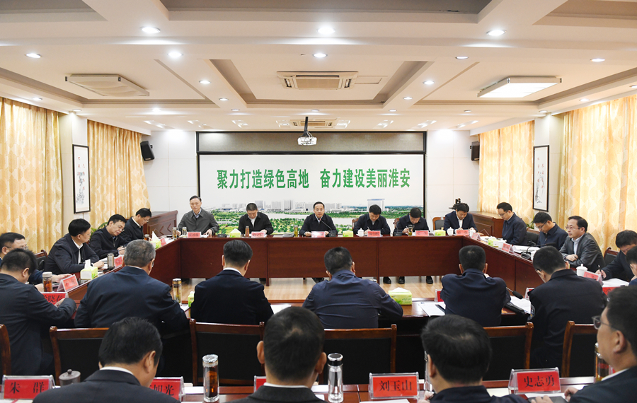 市领导率队到市生态环境局推进环保督察反馈问题整改工作