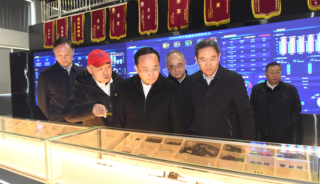 市领导调研推进新型工业化发展工作