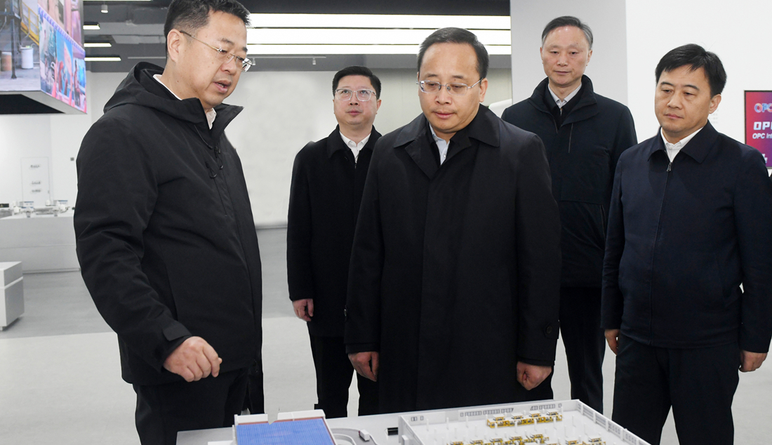 市领导调研推进人工智能产业发展和OPC社区建设
