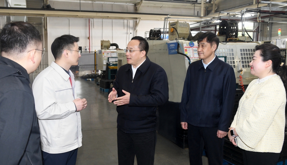 市领导调研推进产教融合发展