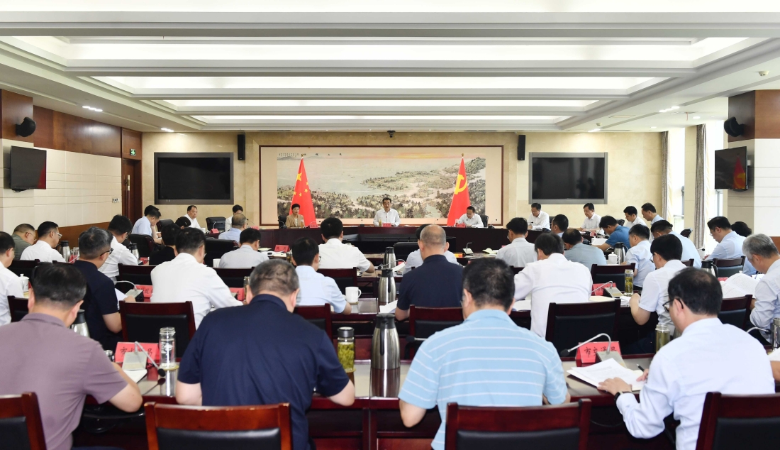 市委常委会会议暨市委党的建设工作领导小组会议...